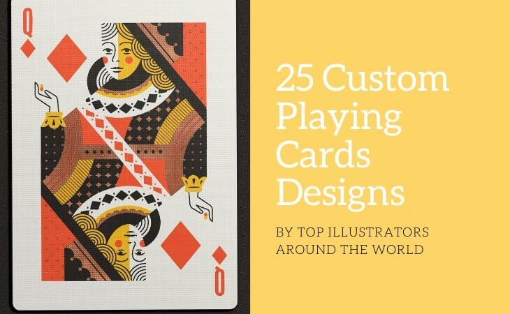 designer playing cards