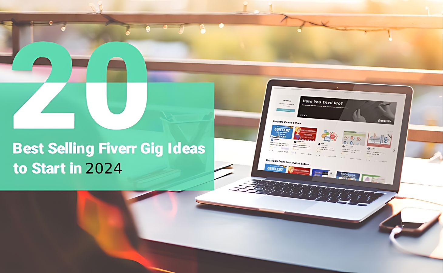 Best selling fiverr gig ideas to start in 2024